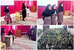 برگزاری مراسم بزرگداشت معلم در دبیرستان دوره اول دخترانه حضرت مجتبی(ع)